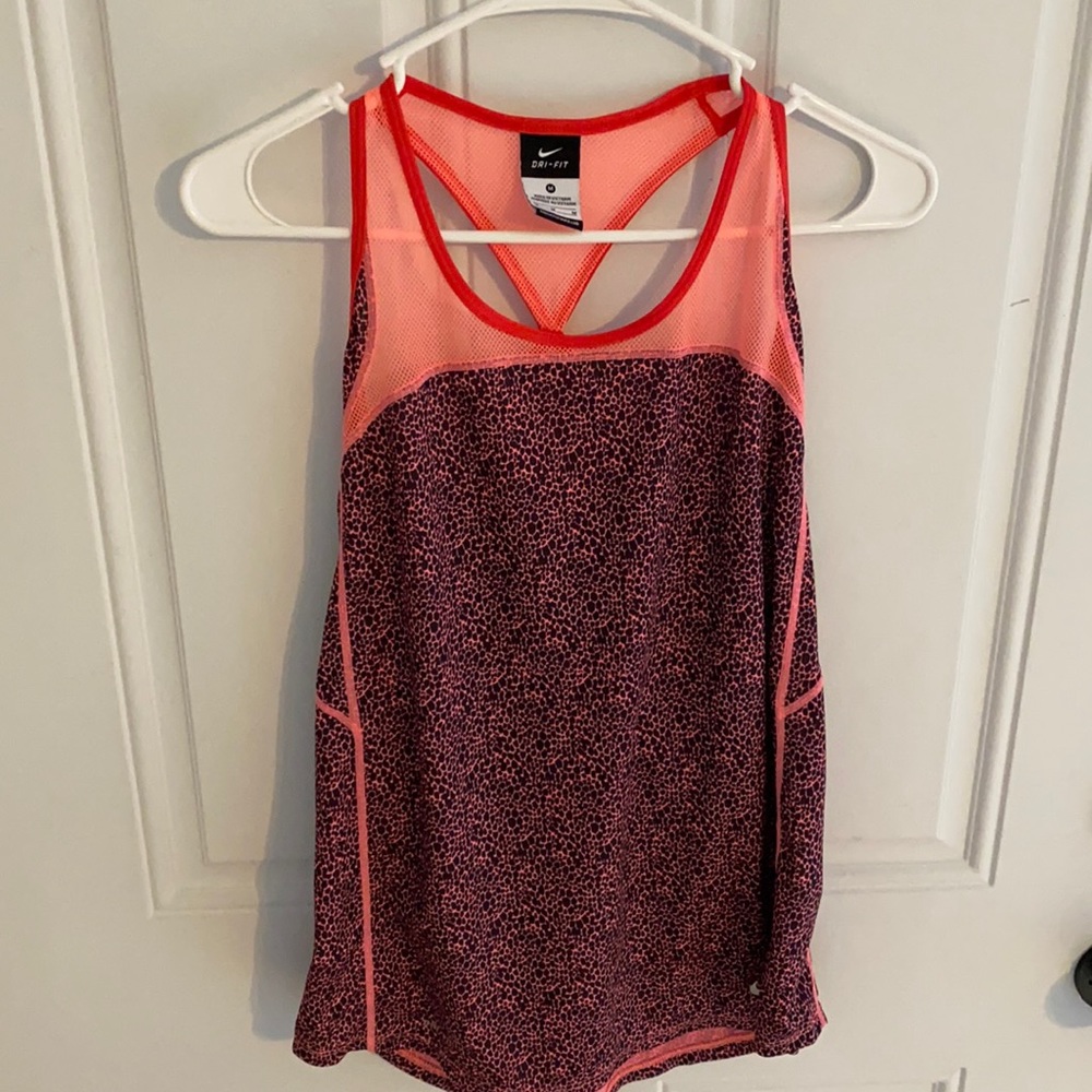 Nike Dri-Fit Tank Top. Pink & Black